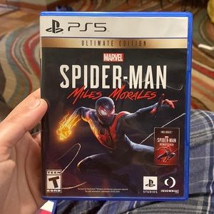 Ps 5 PlayStation 5 Spider-Man miles morales game
